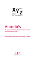 Revue XYZ de la nouvelle, no 117